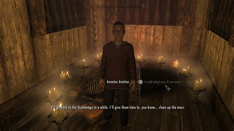 can you adopt aventus aretino in skyrim without mods|adopt aventus aretino skyrim.